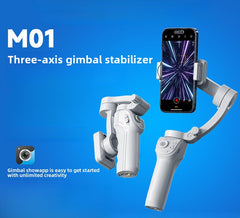 M01 3-axis gimbal mobile phone stabilizer