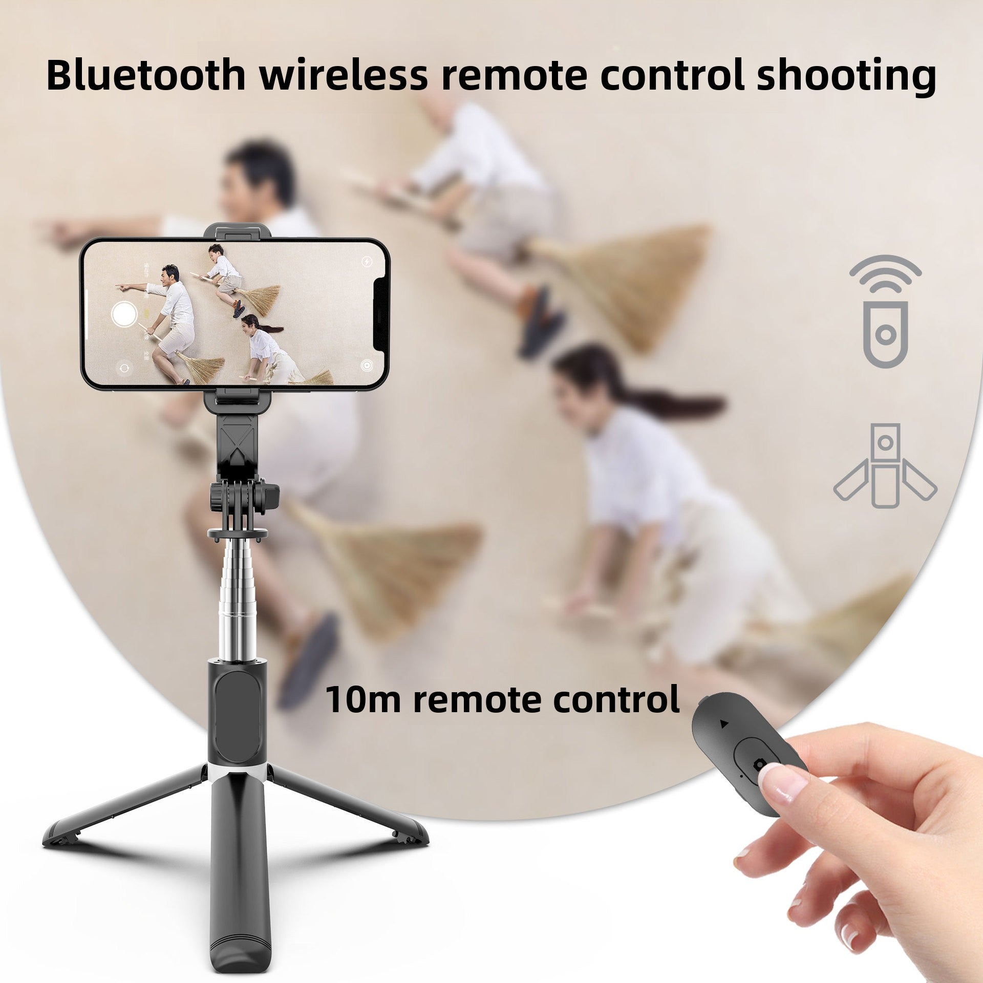 Q02 Bluetooth Selfie Stick